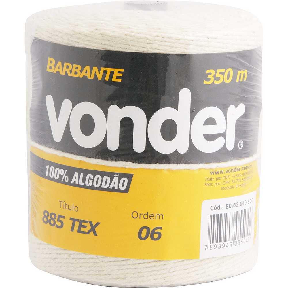 Rolo Barbante De Algodão 4 X 6 885 Tex 350m Vonder