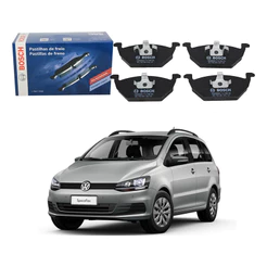 Pastilha Freio Dianteira Bosch Spacefox 1.6 2015 A 2019
