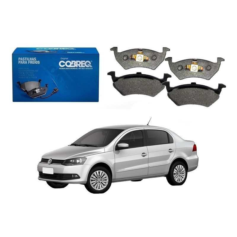 Pastilha Freio Dianteira Voyage 1.0 1.6 2013 A 2017 em Oferta na Shopee