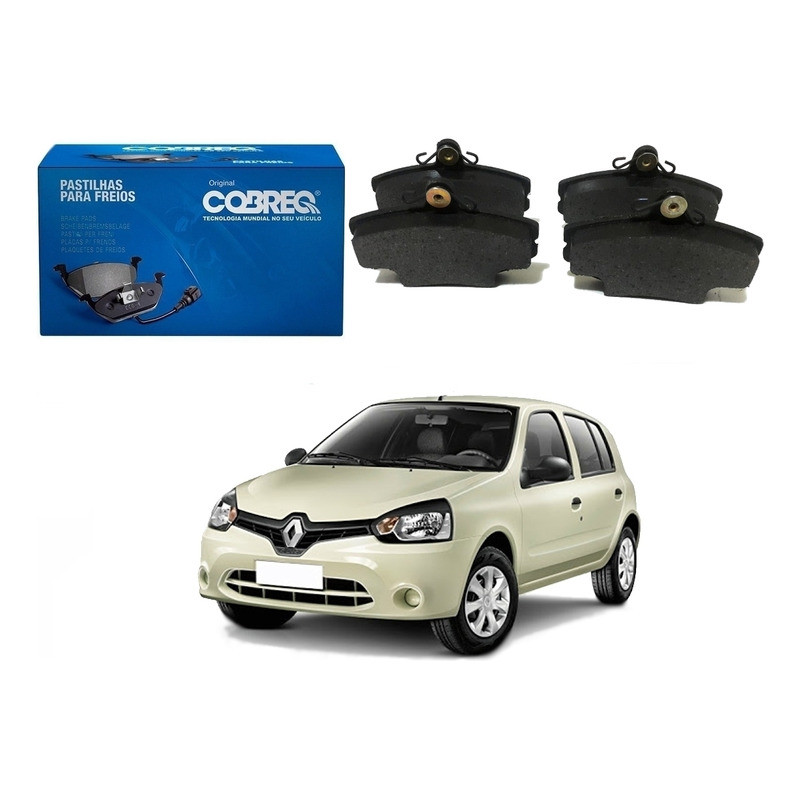 Pastilha Freio Dianteira Clio 1.0 2013 A 2016 em Oferta na Shopee