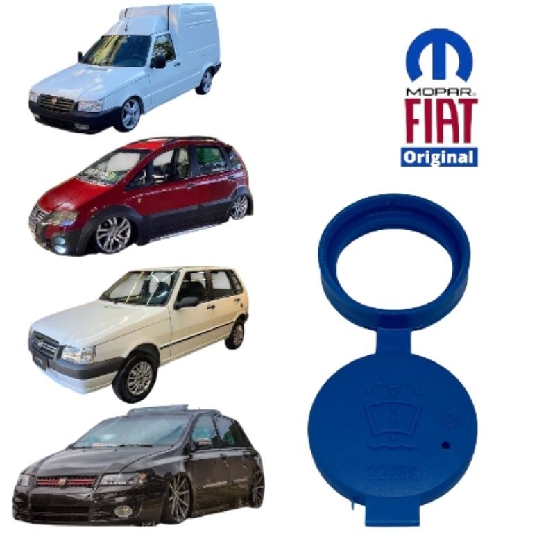 Tampa Reservatorio Limpador Para-brisa Fiat Doblo Fiorino Idea Punto Stilo Uno Original 51717734