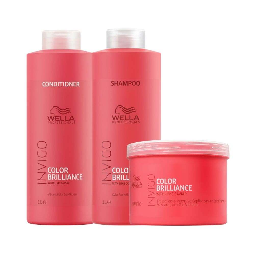 Kit Wella Profissional Invigo Color Brilliance em Oferta na Shopee