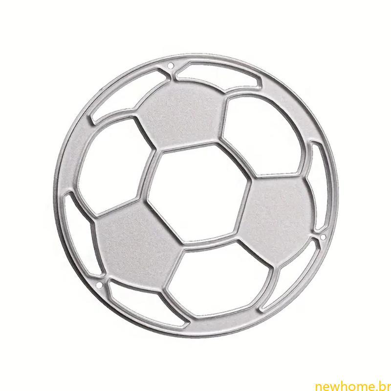 Nova Forma Futebol Corte Scrapbooking Morrer Modelos Aço Carbono Para Cartão Fazendo Al