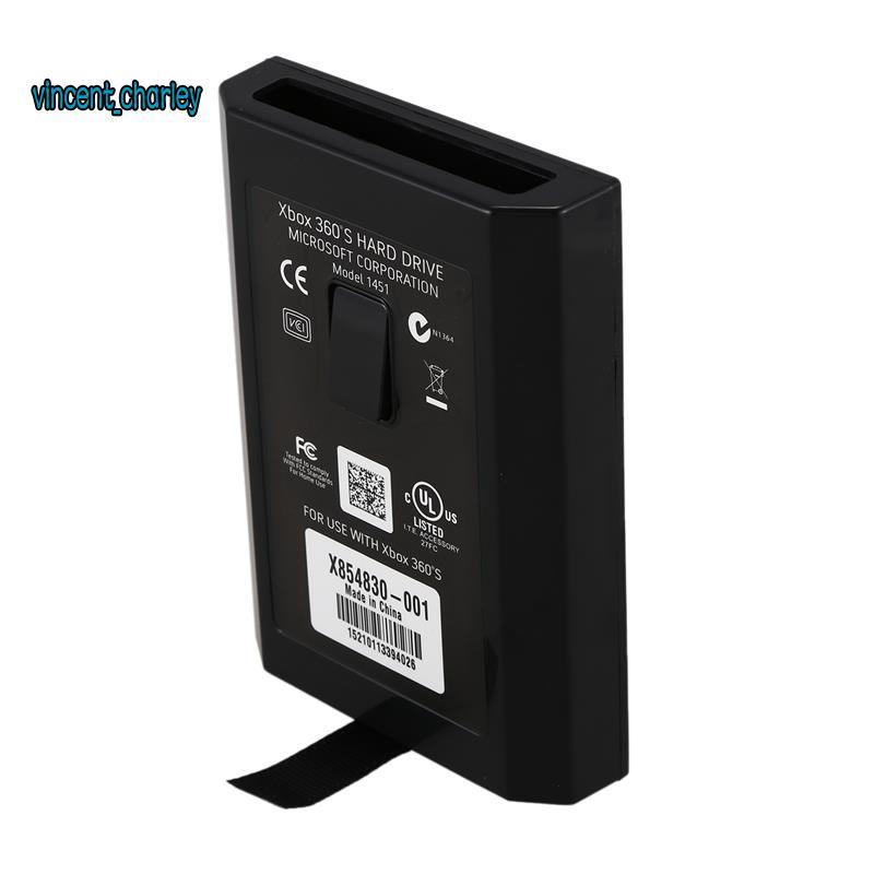 Unidade De Disco Rígido De 250 GB 250G HD CASE SHELL Para 360 XBOX360 SLIM HDD