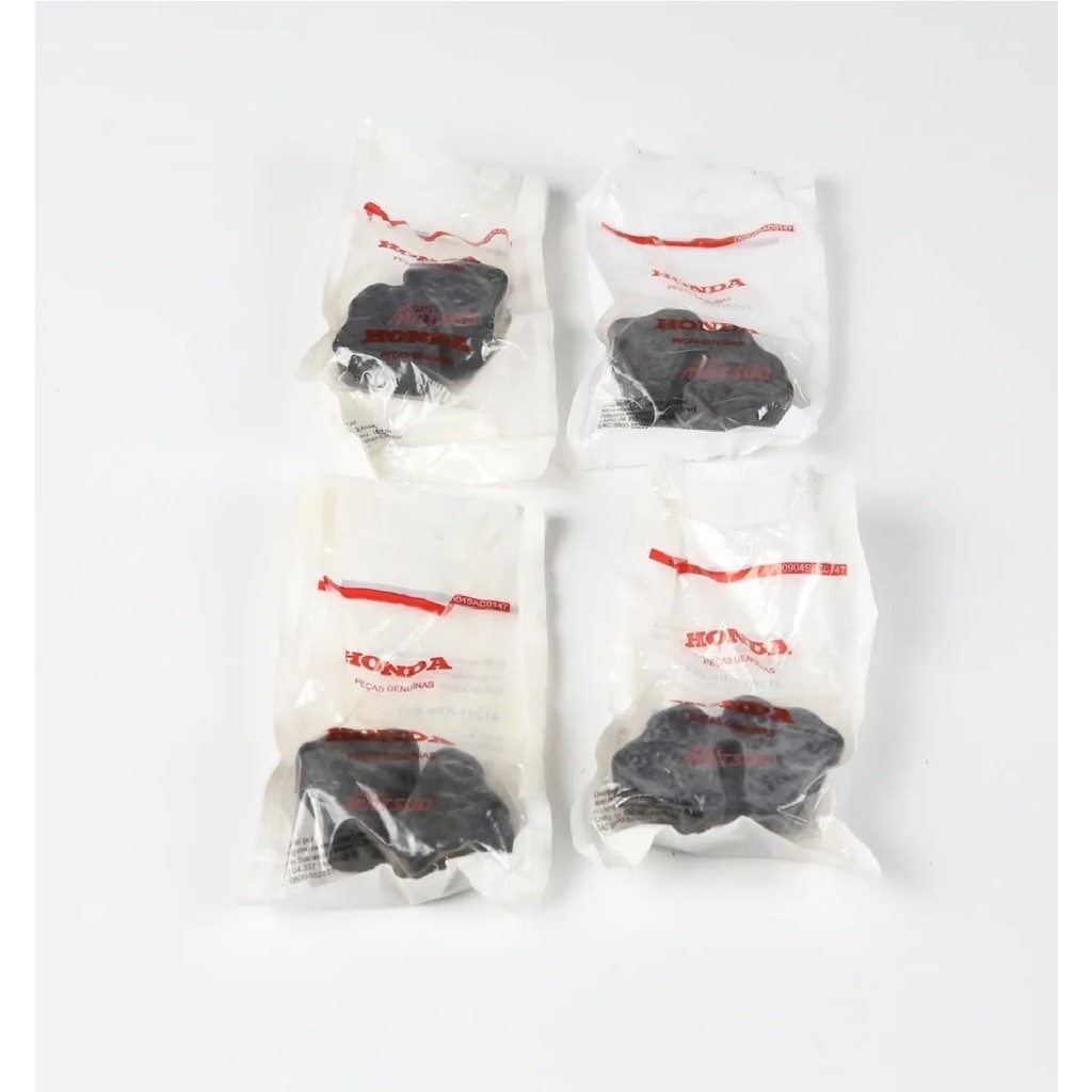 Kit 4 Bucha Coxim Coroa Cbx250 Twister Cb300r Original Honda