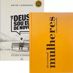 Kit 2 Livros | Oi Deus, Sou Eu de Novo - Deive Leonardo + Devocional Mulheres 2026 | 365 Dias - Viviane Martinello