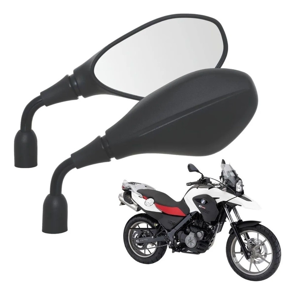 Par Retrovisor Gs 650 F800 Bmw Fixo Honda/Yamaha