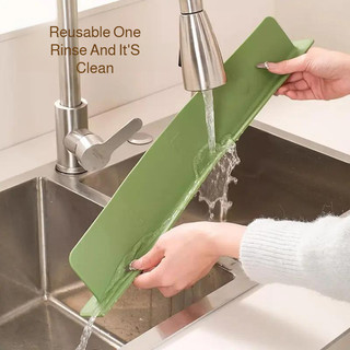 [Anti-Respingo de Água] Water Stopper de Silicone para Pia/Barreira de Água/Resistente