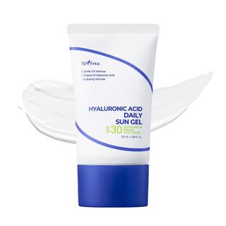 Protetor Solar Diário com Ácido Hialurônico ISNTREE 30 | Protetor solar facial coreano contendo ácido hialurônico | Prot