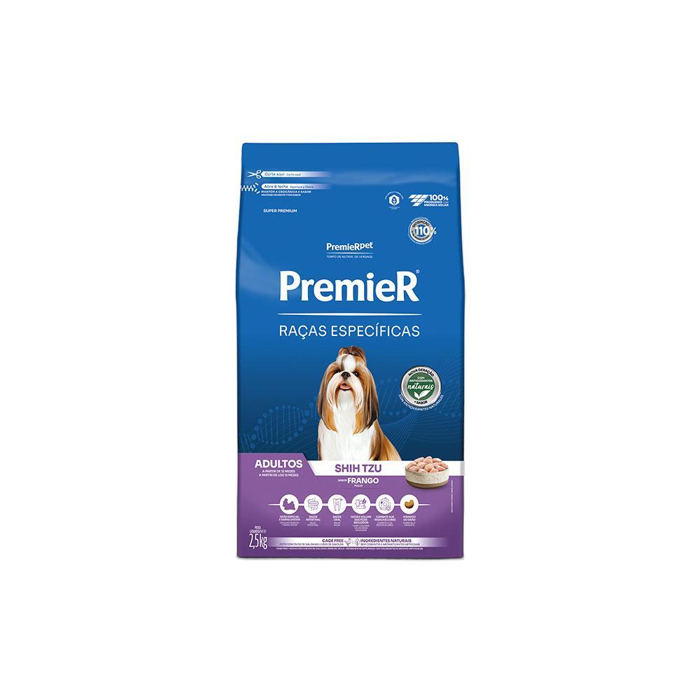 Ração Premier Raças Específicas Shih Tzu Cães Adultos 2,5kg