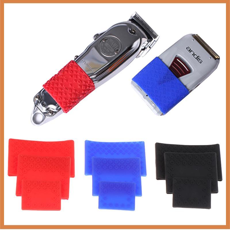 [BG] 1 Pc Trimmer Grip Barber Hair Clipper Borracha Anti Slide Design Bike Grips Cabeleireiro Silicone Anéis Decorativos