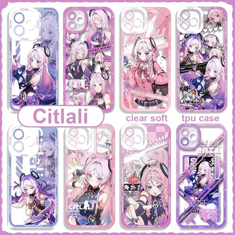 Capa De Telefone Genshin Impact Citlali Para Samsung Galaxy A13 A22 A23 A24 A32 A33 A42 A31 A30 A20 A02 A03S A03 M23 5G 