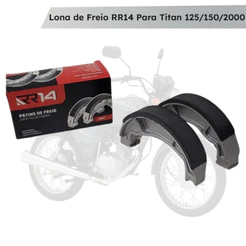 Lona de Freio RR14 para Fan Titan 125/150/2000