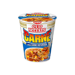Nissin Macarrão instantâneo sabor carne defumada Cup Noodles 69g
