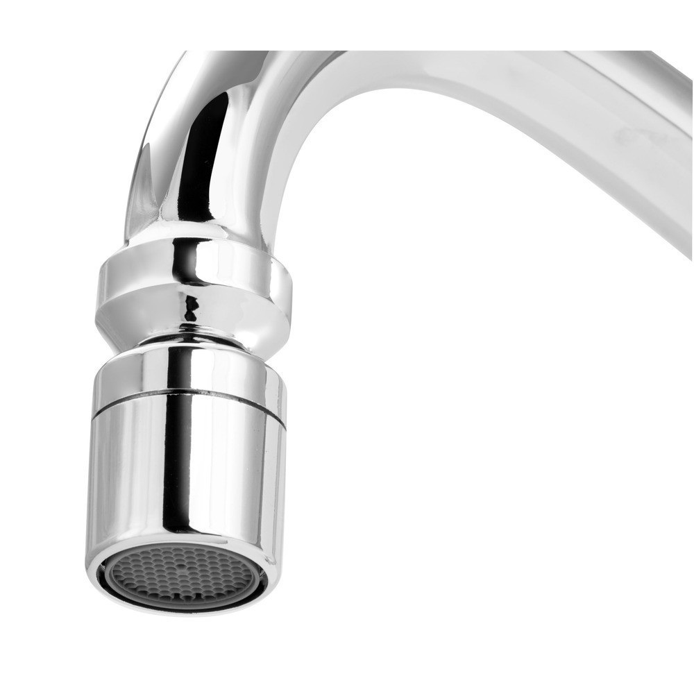 Torneira Cozinha Misturador Parede Arejador Articulado 1/4v Agua Quente Fria Anti Respingo — imagem 2 de 2