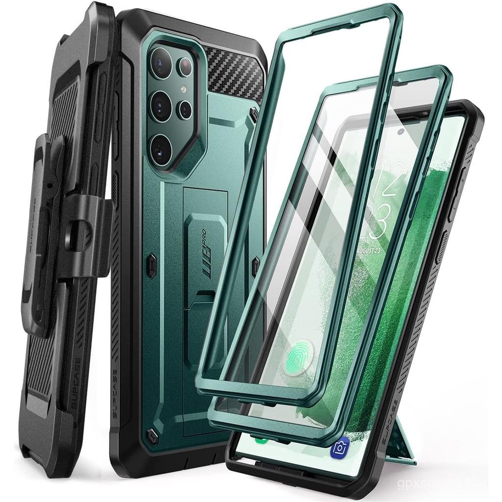 Capa SUPCASE para Samsung Galaxy S22 Ultra com, [Unicorn Beetle Pro] [2 Molduras