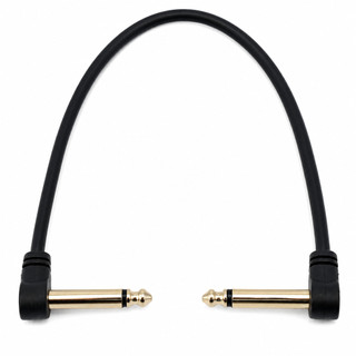 Cabo Pedal Santo Angelo Ninja P10 90º x 90º 15cm Para Pedais de Efeito Blindado Conectores 90 Graus Original
