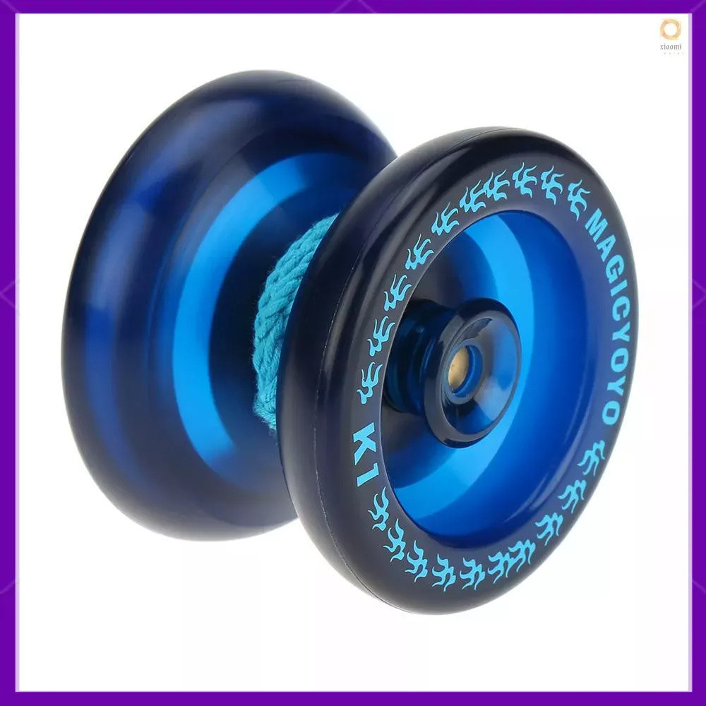 Yo-Yo Mágico Profissional QUP K1, Yo-Yo Rotativo em ABS com 8 Esferas, Rolamento KK e Corda Rotativa, Adequado para Cria
