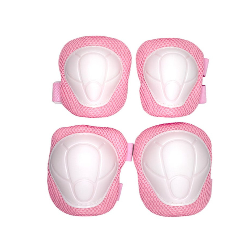 Kit Proteção Infantil GTA Joelheira e Cotoveleira para Bicicleta Patins Skate Azul ou Rosa — imagem 2 de 2