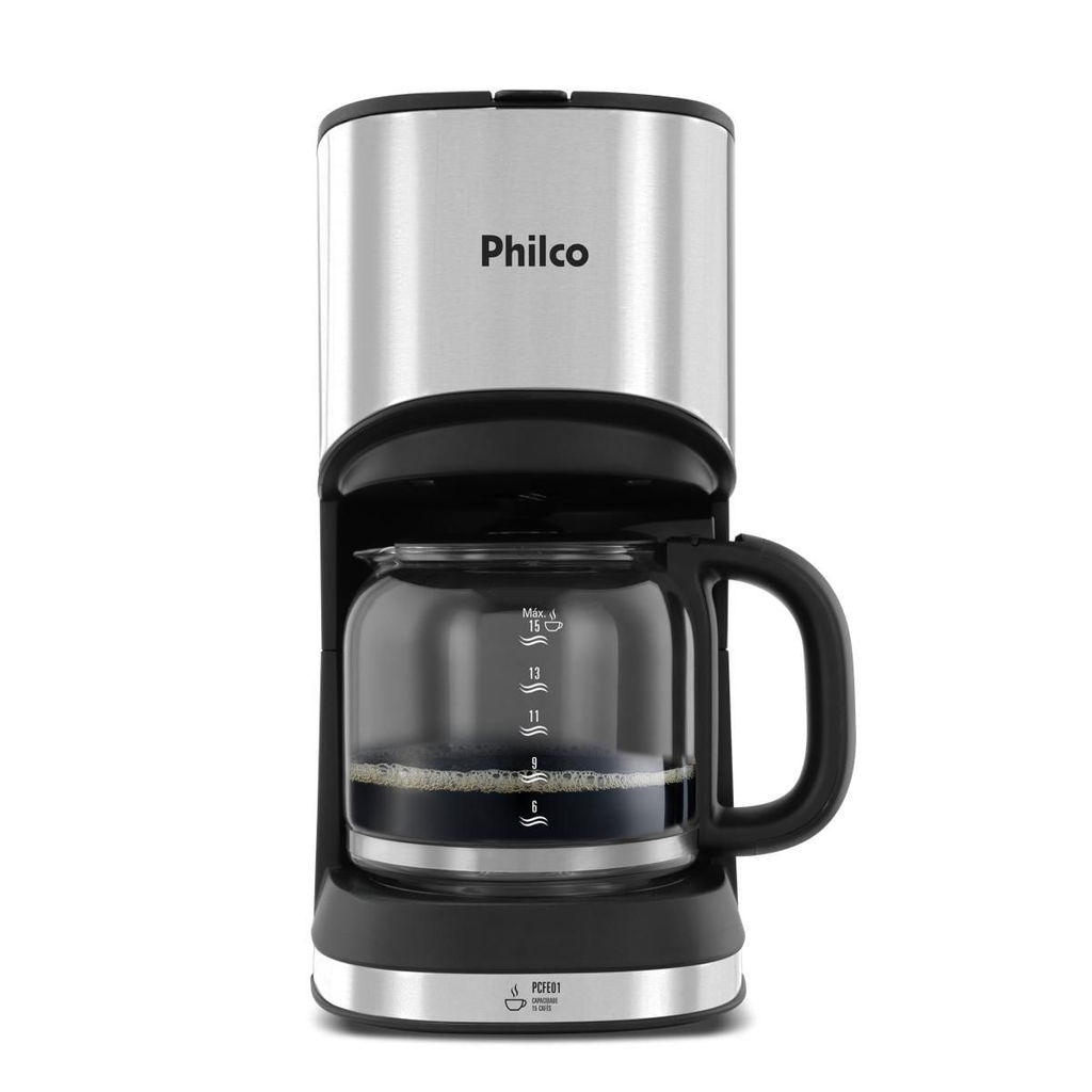 CAFETEIRA PHILCO 15 CAFEZINHOS 550W 600ML PCFE01