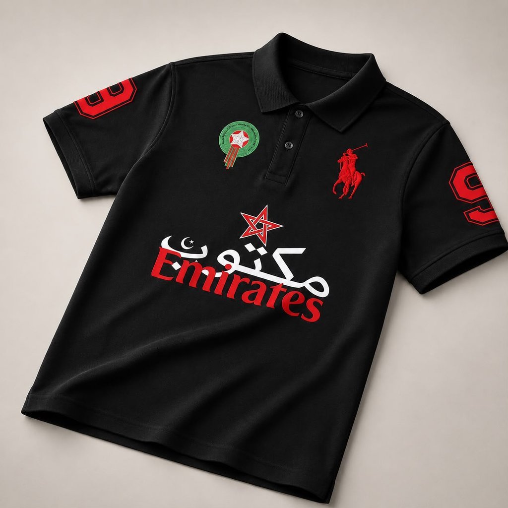 Camisa Polo Streetwear Masculina Arabe 121 Collection em Malha Piquet.