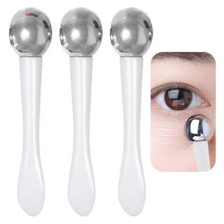3 Rolos para Olhos Inchados e Olheiras, Bastão Refrescante para Alívio Calmante, Rolo para Olhos Portátil para Uso em Mo