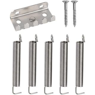 Kit de 8 Molas de Tensão Vintage para Tremolo de Guitarra Elétrica, Compatível com Fender Stratocaster e Guitarra Elétri