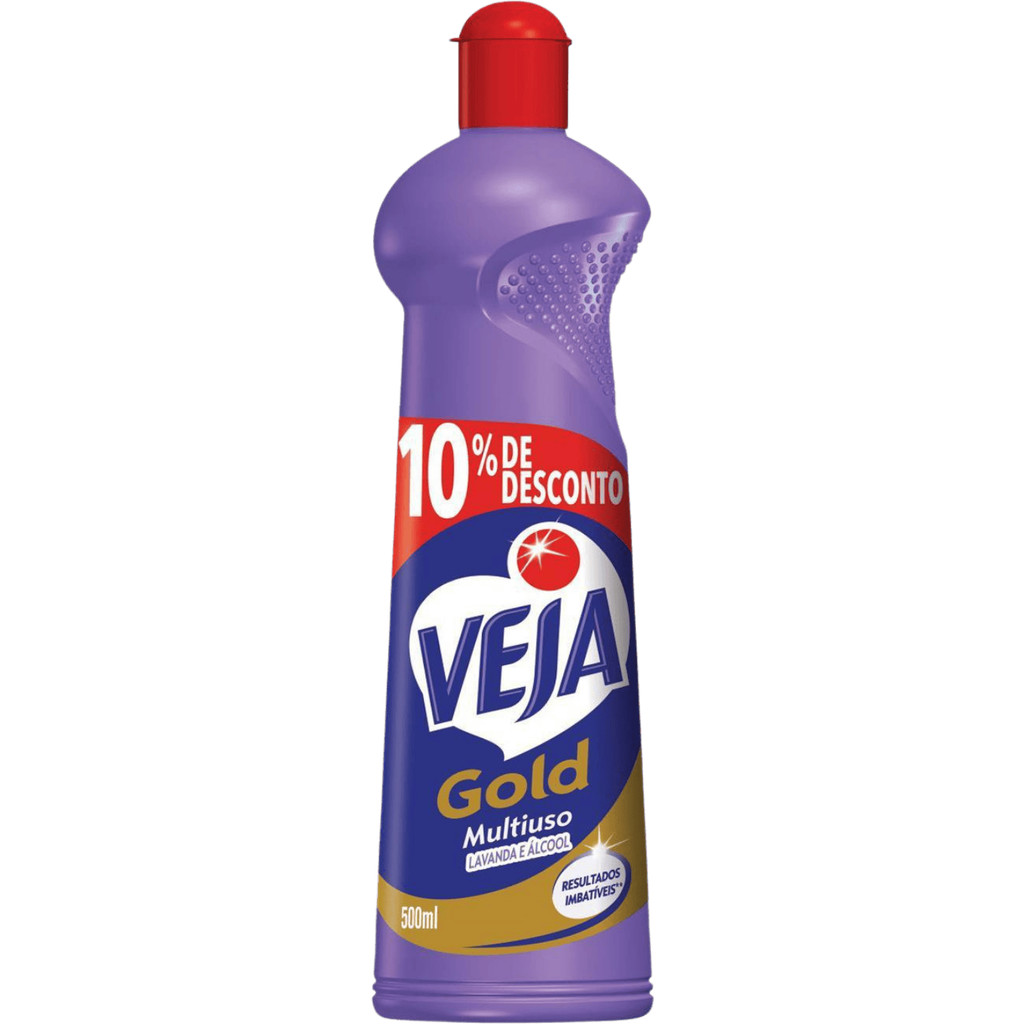 Limpador Multiuso Veja Gold Lavanda e Álcool