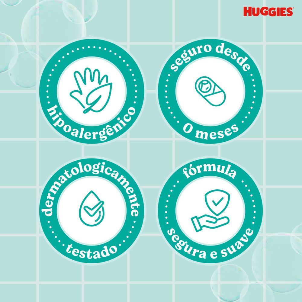 Colônia Huggies para Bebê Extra Suave Hipoalergênica 100 ml · foto 2