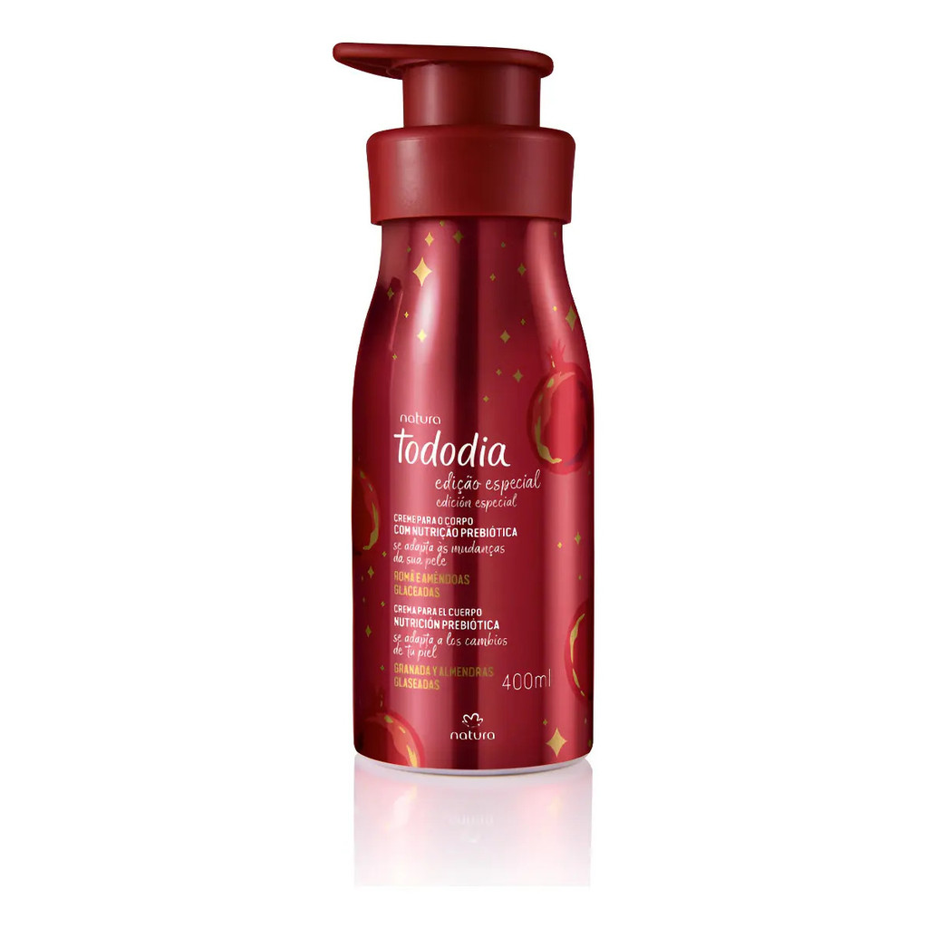 Natura Tododia Roma E Amêndoas Glaceadas Creme Hidratante Corporal 400ml