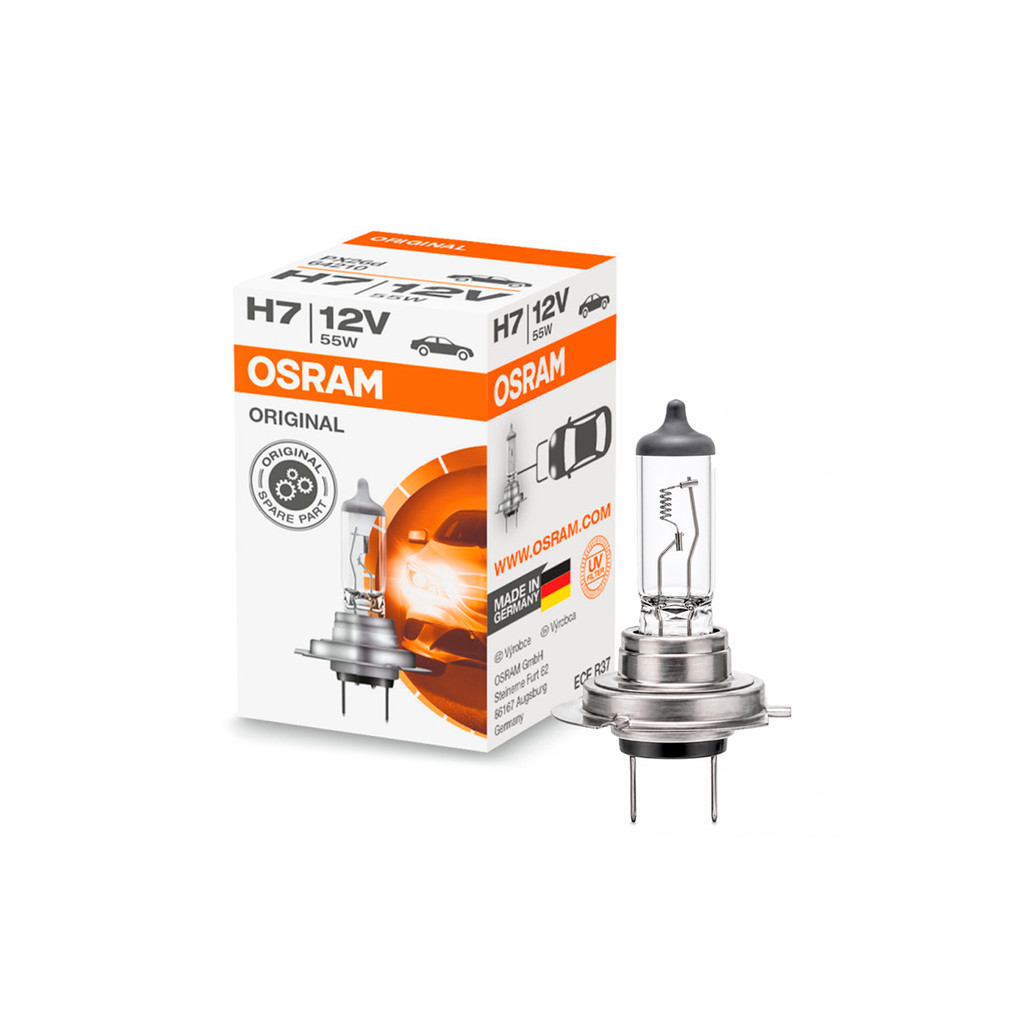 Lâmpada Farol Baixo Duster Oroch 2016 Até 2022 Osram original line Par