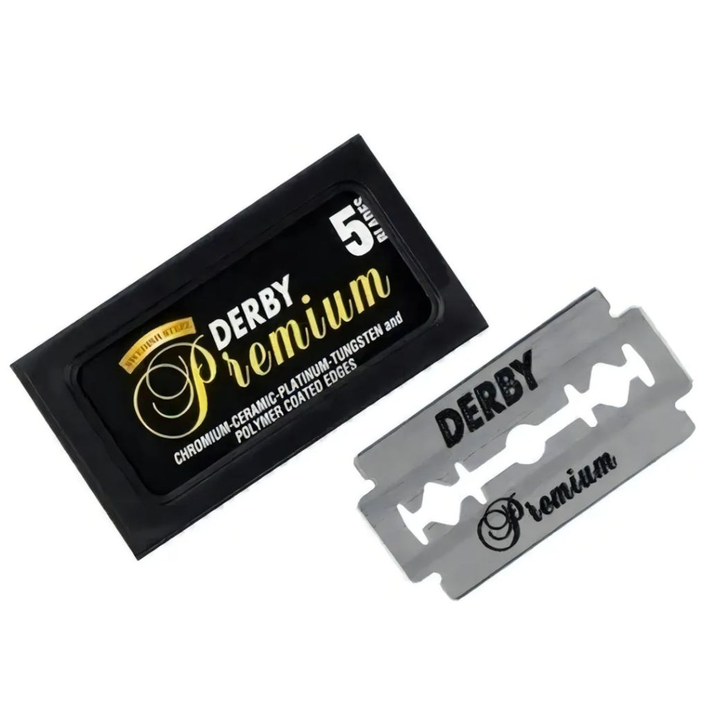 Kit 400 Lâminas De Barbear Derby Premium Tubo 4 Caixa — imagem 2 de 2