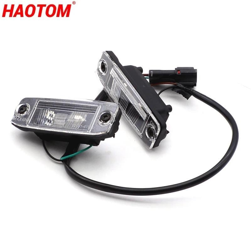 Luz Da Lâmpada Placa De Licença Do Porta-Malas Traseiro Carro Esquerda + Direita Kit Para 2011 2012 2013 KIA Sorento 925