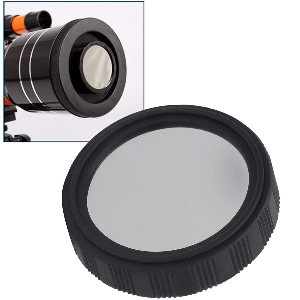 Filtro Solar Para Telescopio Observar Sol Com Encaixe Para Tampa Uranum