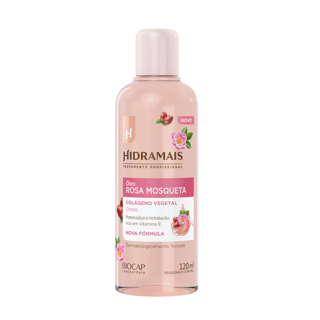 Óleo Corporal Rosa Mosqueta Hidramais 120ml