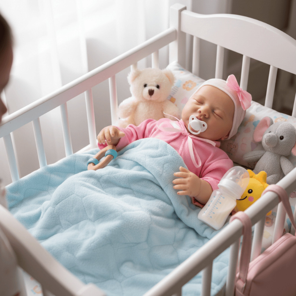 Bebê Boneca Reborn Livia Siliconada Realista Pode dar Banho em Promoção