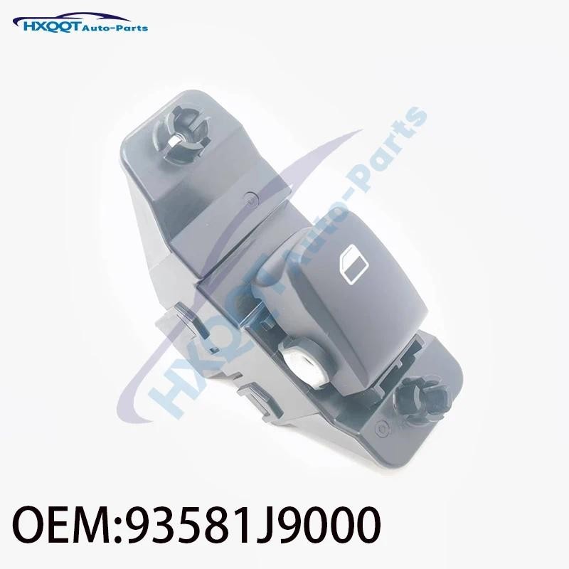 Interruptor Da Janela Elétrica Porta Traseira Preto Direito Ou Esquerdo Para Hyundai Kona 2018-2023 OEM 93581J9000auto P
