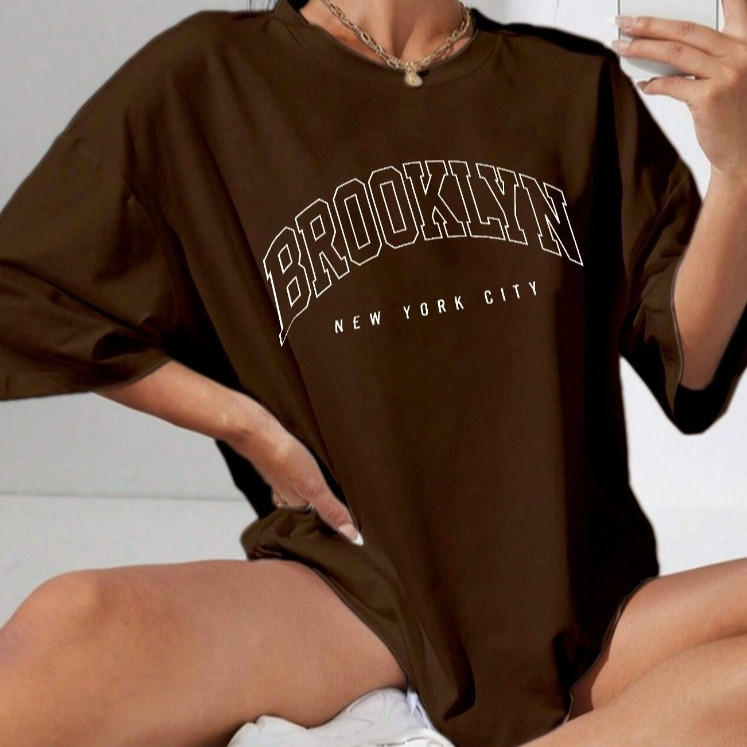 Camiseta Oversized Lifestyle Streetwear Estampada 100% Algodão Premium Unissex Moda Gringa Confortável