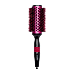 ESCOVA DE CABELO METALICA PRO ROSA 38MM TÉRMICA CERDAS DUPLAS