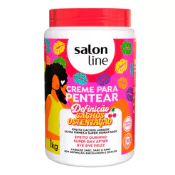 Creme de Pentear Salon Line Definição Cachos Ostentação 1Kg