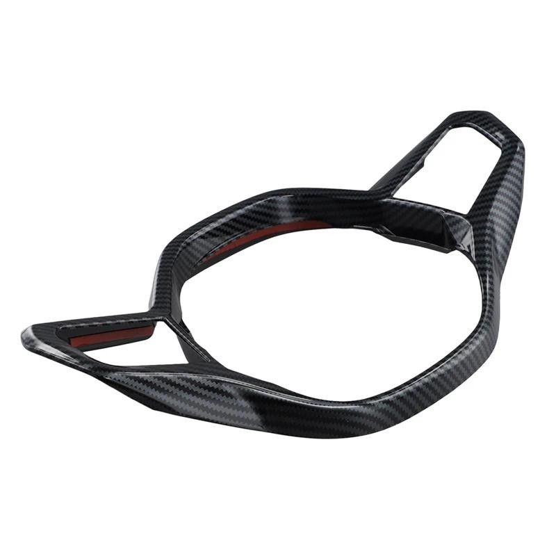 Botão Do Volante Carro Quadro Painel Decoração Capa Guarnição Para BMW Série 5 G60 2024 2025 Acessórios