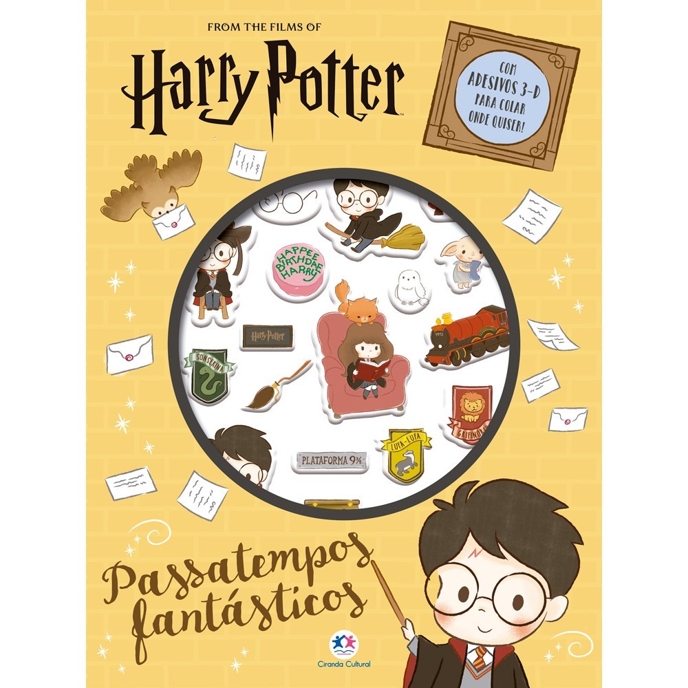 Livro Harry Potter - Passatempos fantásticos