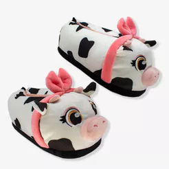 Pantufa 3D Vaquinha – Zonacriativa