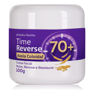 Facial Anti-Rugas 70+ |     Time Reverse - Aplicação Rainha Abelha Moment Night Tipo de Madura