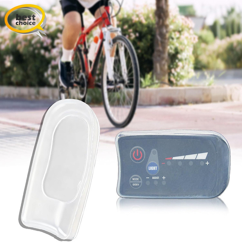Capa De Painel De Silicone À Prova D'água Para Bicicleta Elétrica , Protetor Instrumentos De Poeira Compatível Com Displ