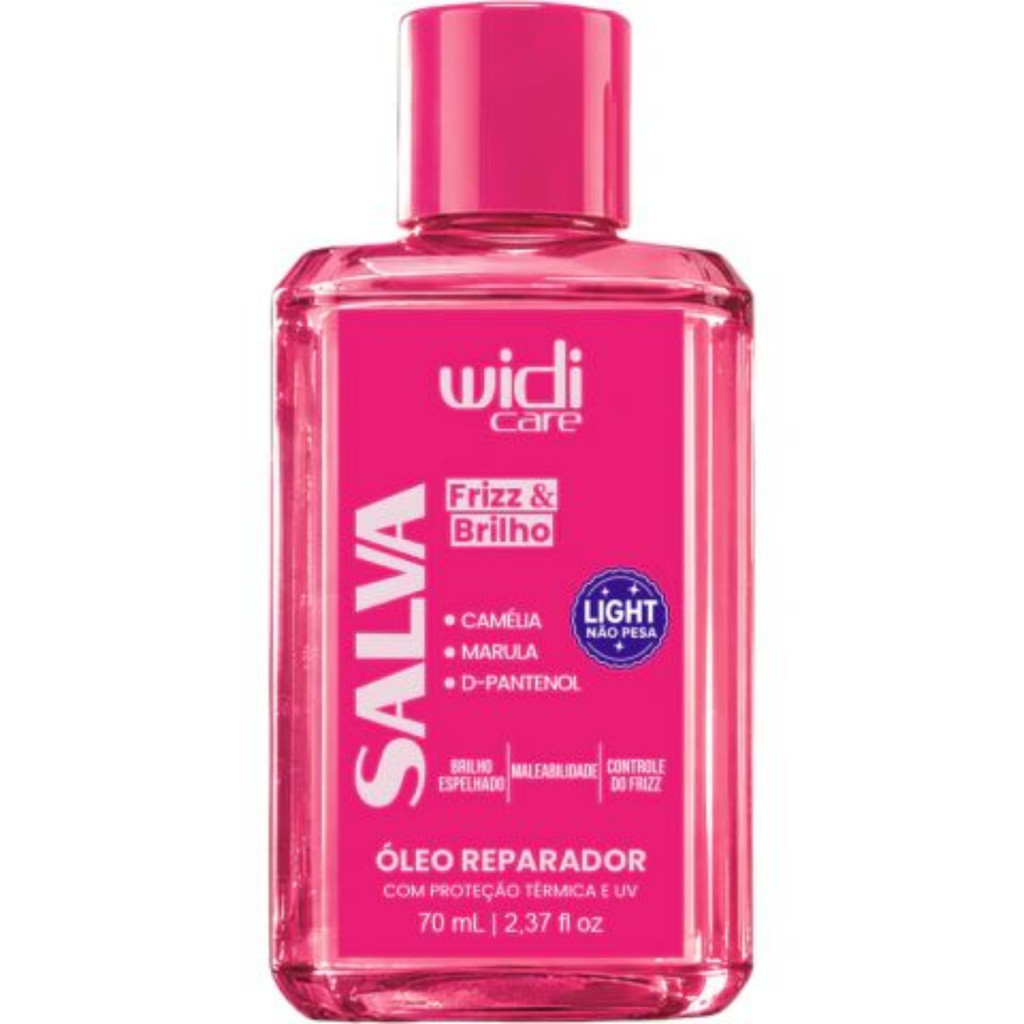 Óleo Reparador Frizz e Brilho Salva 70ml - Widi Care