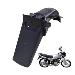 PARALAMA TRASEIRO YBR 125 2000/2001/2002/2003/2004/2005/2006/2007/2008 - PRETO INJETADO