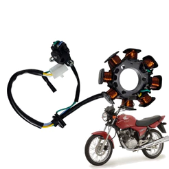 Estator Bobina Pulso Cg 150 Titan 2004 At 2008