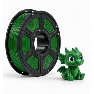 Filamento PETG 1Kg 1.75mm p/ Impressora 3D, Material Profissional c/ Alto Brilho e Resistência