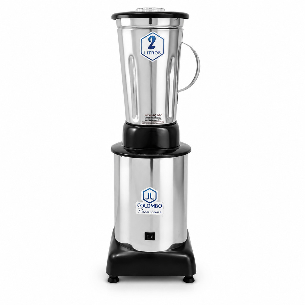 Liquidificador 2 Litros Baixa Rotação Massas e Açaí 700W JL Colombo